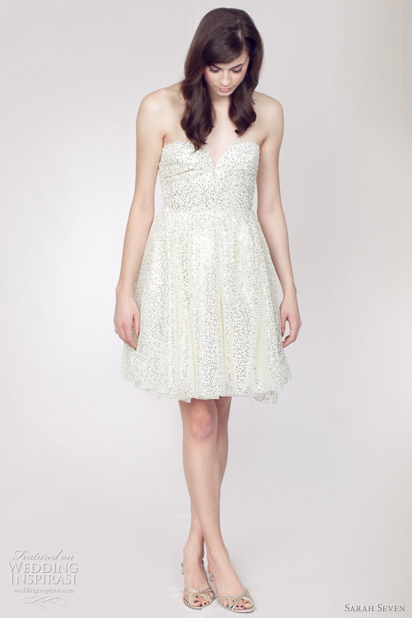 sarah seven spring 2012 wedding dresses - golden lights