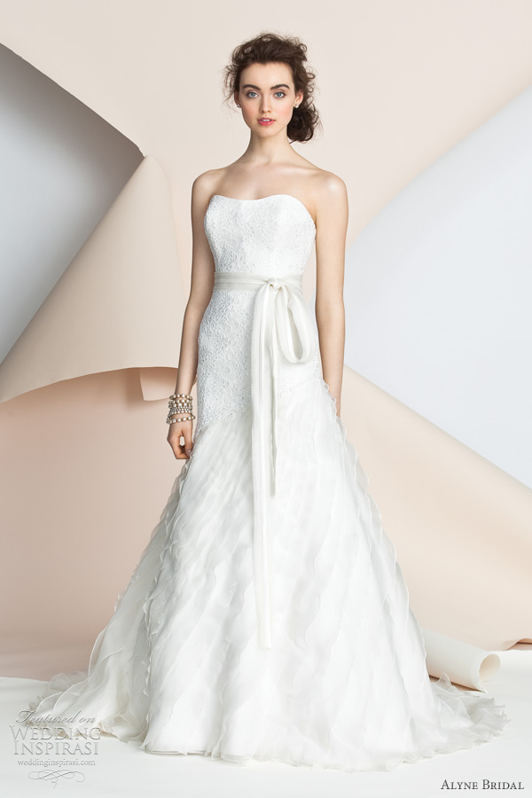 alyne bridal christine wedding dress 2012