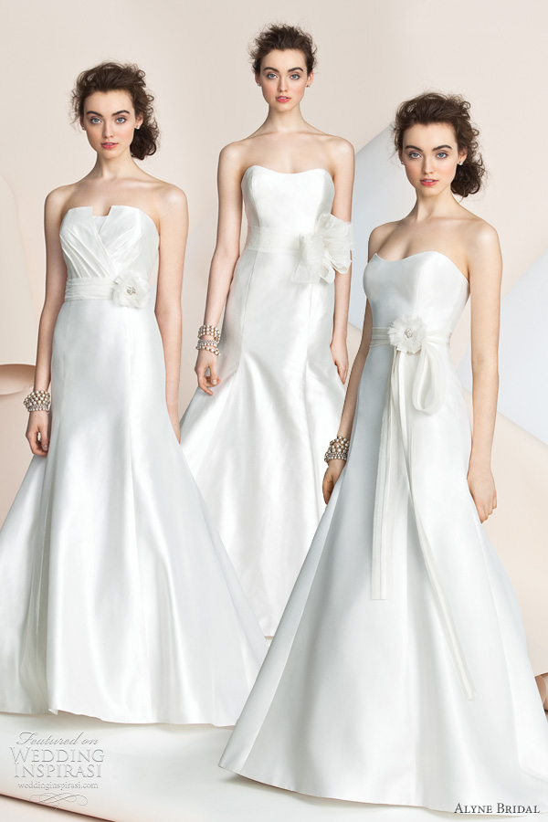 alyne bridal spring 2012 collection - Becky, Melanie, Charlene