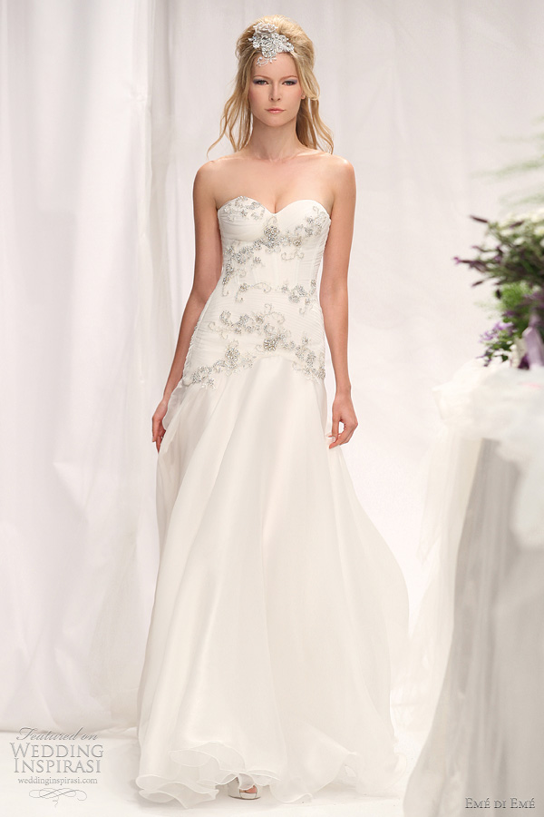 eme di eme wedding dresses 2012 - catania gown