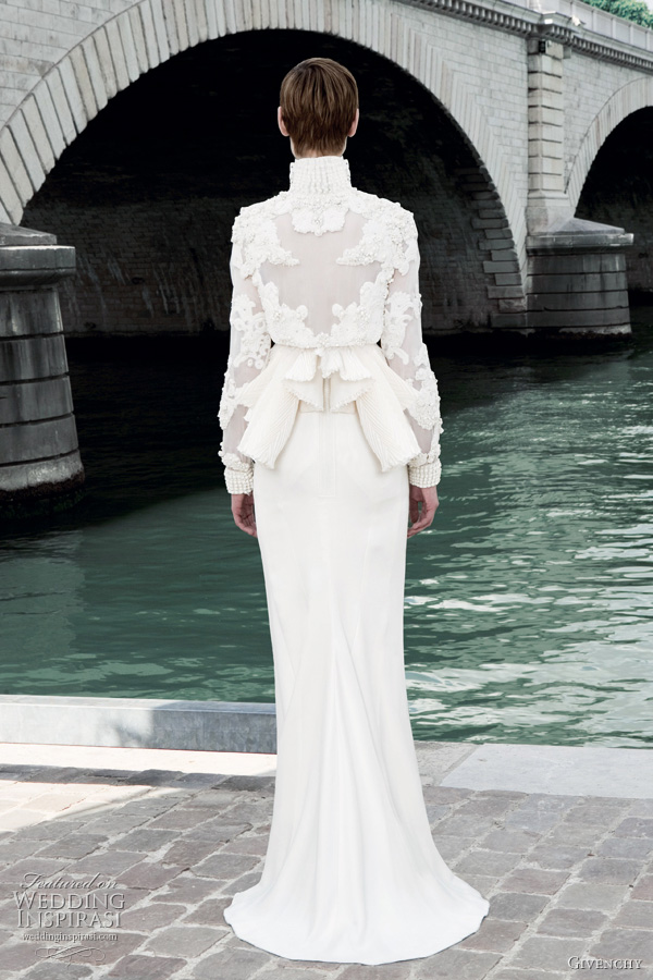 fall 2011 couture givenchy wedding dress