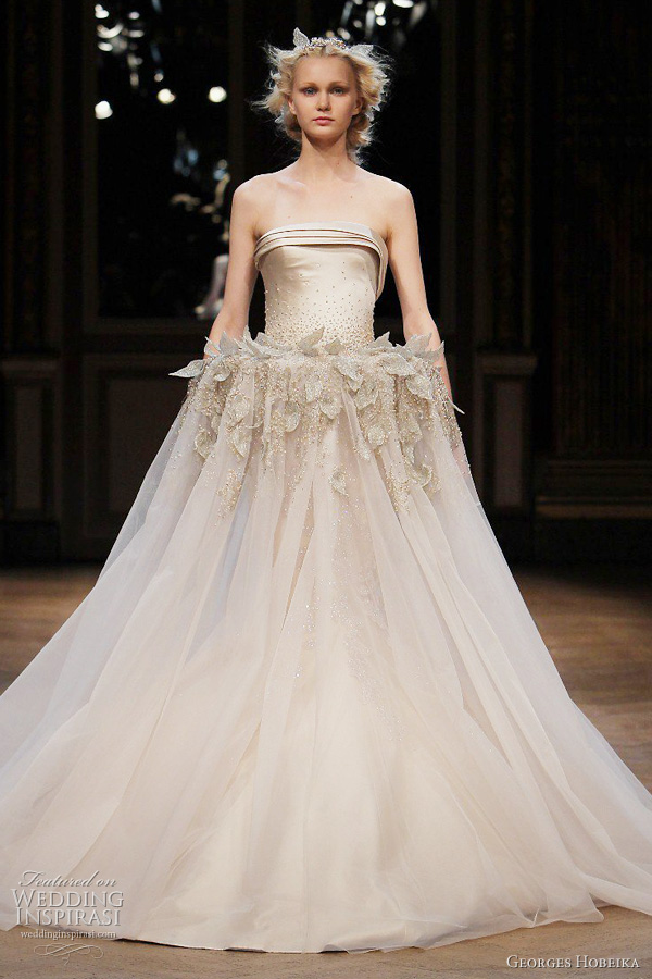 georges hobeika fall 2011 couture wedding dress