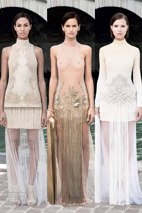 givenchy fall 2011 couture dresses