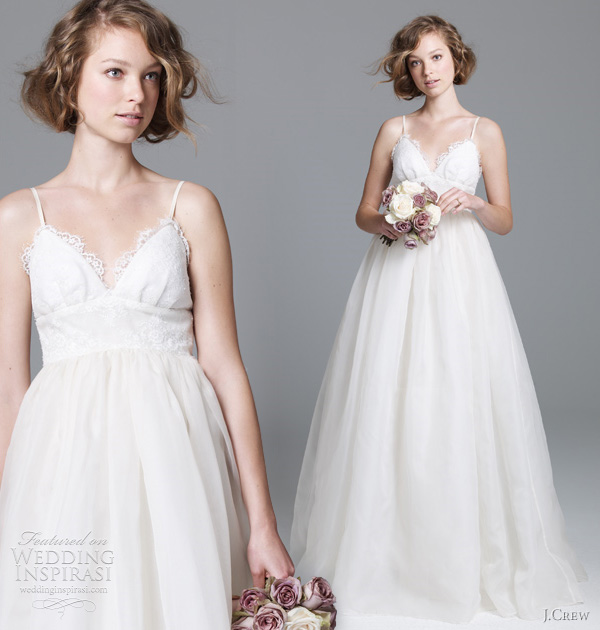 j crew wedding dress