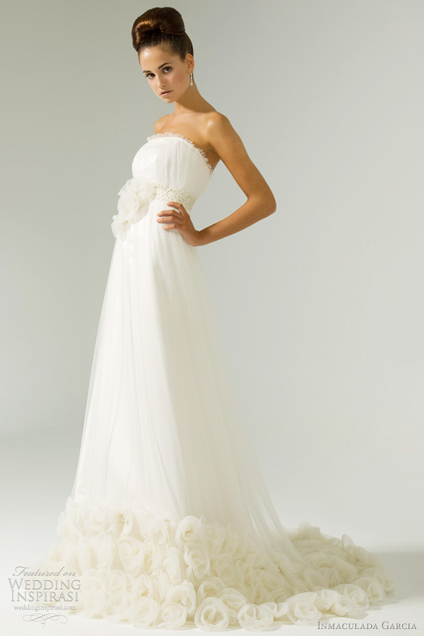 coco wedding dress - inmaculada garcia 2012 bridal collection