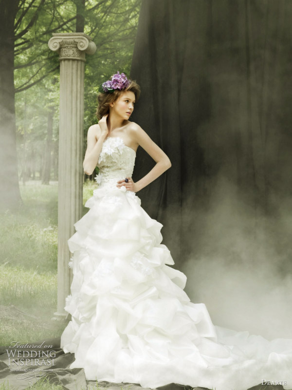 dearte romantic wedding dresses 2011