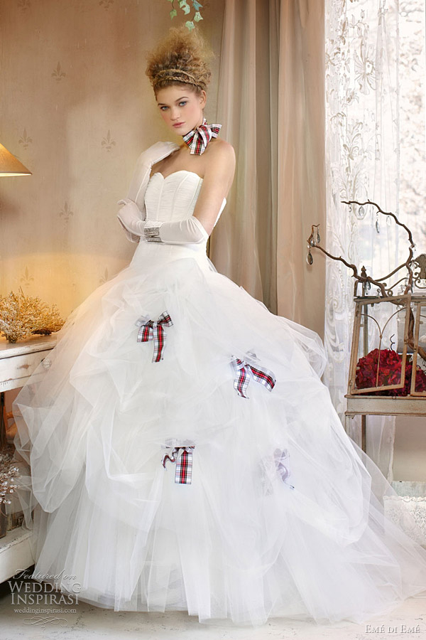 eme di eme fall 2011 wedding dresses