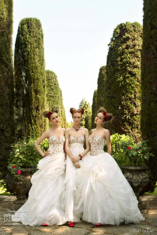 eme di eme spring 2011 wedding dresses