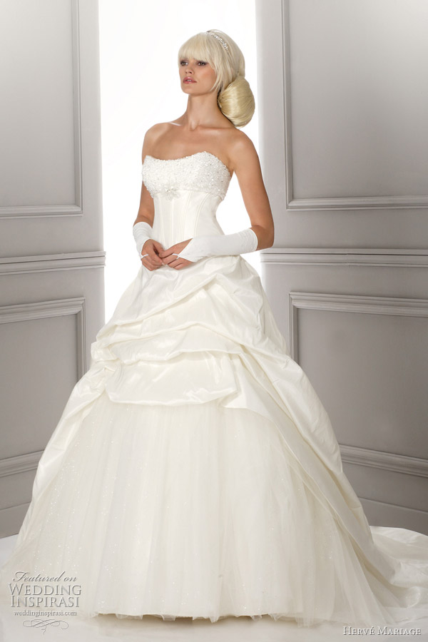 herve mariage ball gown wedding dress - Lord