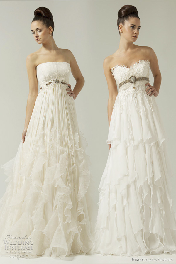 inmaculada garcia 2012 wedding dresses