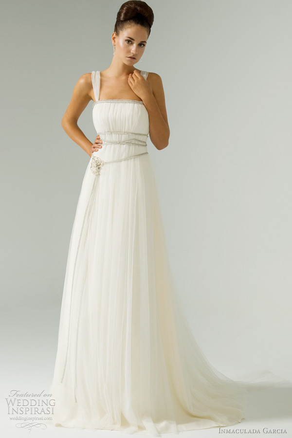 inmaculada garcia wedding dress 2012 bridal collection hersilia gown