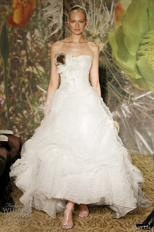 jenny lee spring 2012 wedding dress