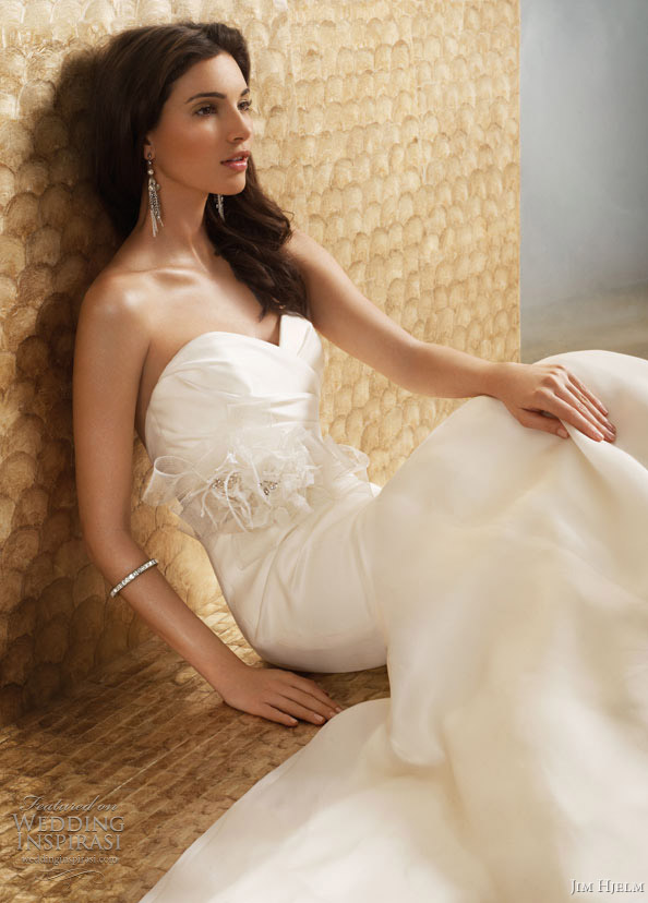 jim hjelm wedding dresses fall 2011 2012 - style jh8153