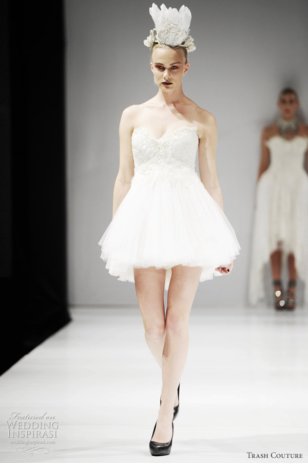 white swan wedding dress 2012