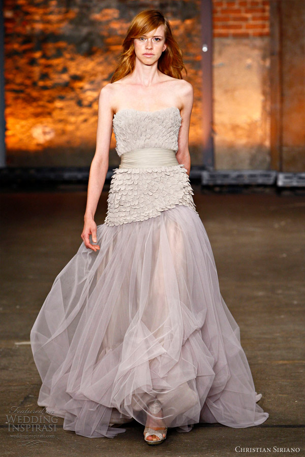 christian siriano wedding dress 2012