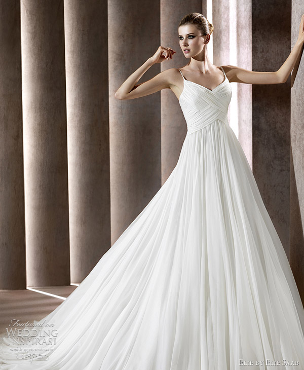 elie saab bridal 2012 collection pronovias - satis wedding dress