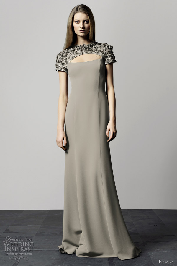 escada wedding dress fall 2011 2012