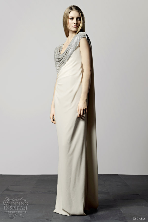 escada wedding dress