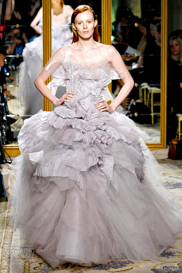 Marchesa Spring 2012 Ready-to-Wear | Wedding Inspirasi