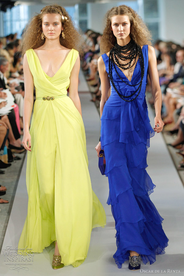 oscar de la renta spring 2012 rtw