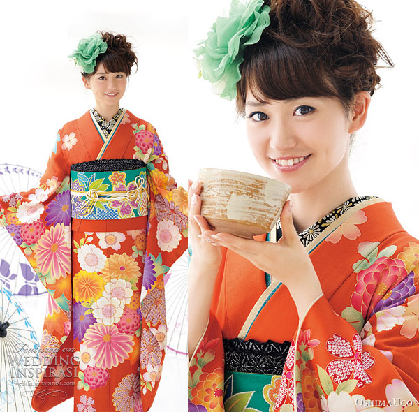 oshima yuko kimono wedding dress