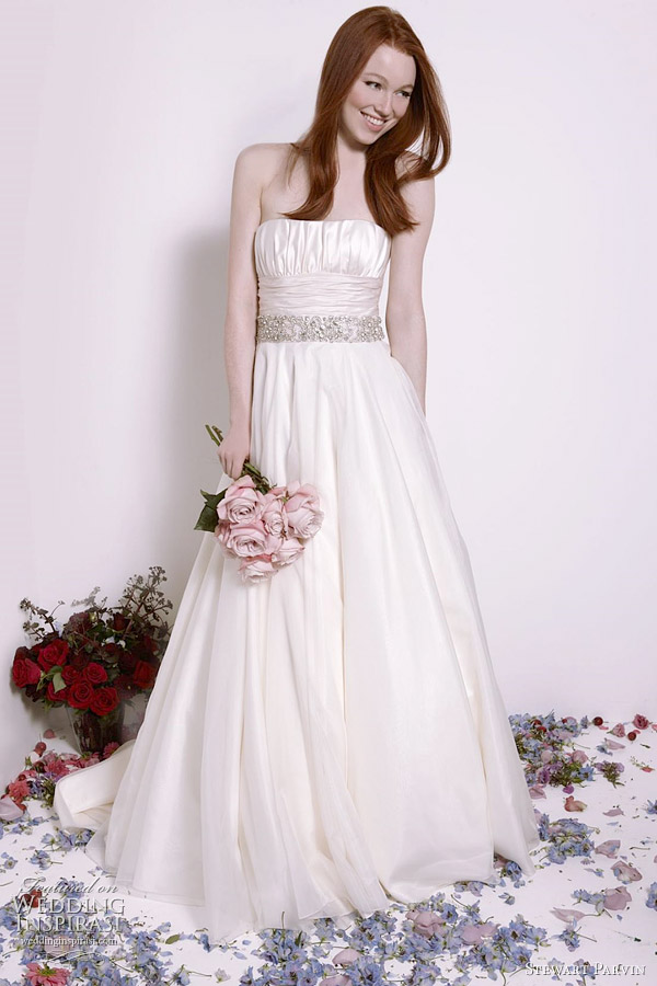 stewart parvin 2012 wedding gowns