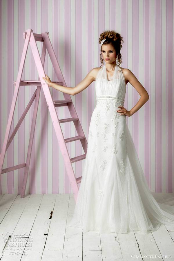 halter wedding dresses 2012