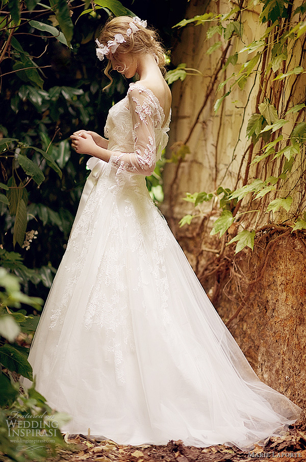 marie laporte wedding dresses 2012