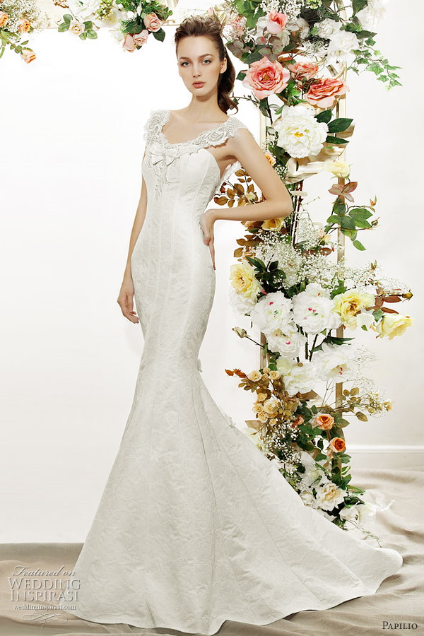 papilio mermaid wedding dress