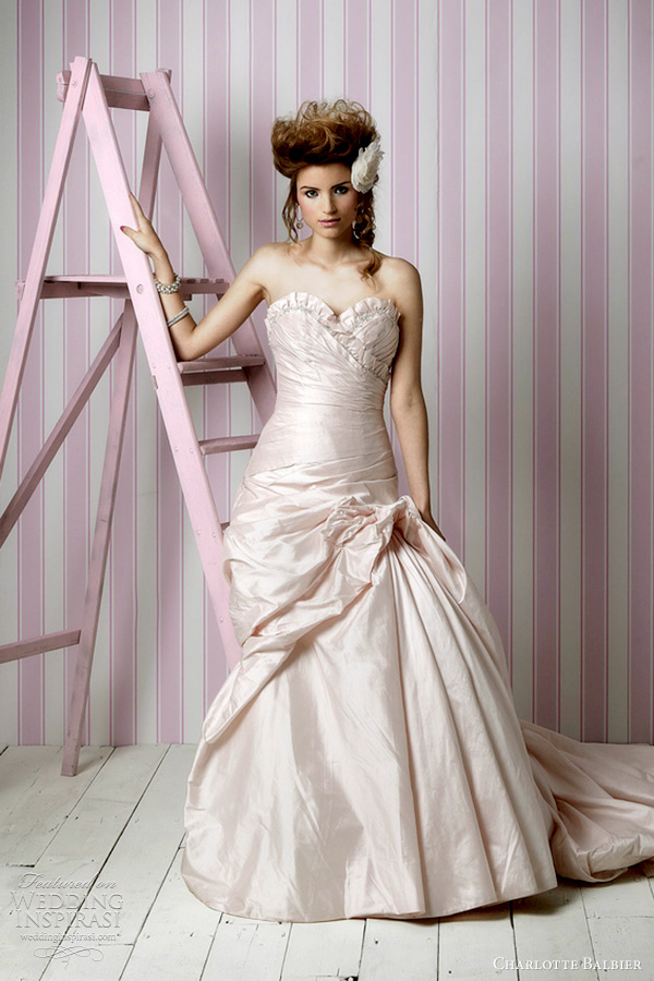 rose pink wedding dress 2012 candy kisses rose pink wedding dress 2012 candy kisses