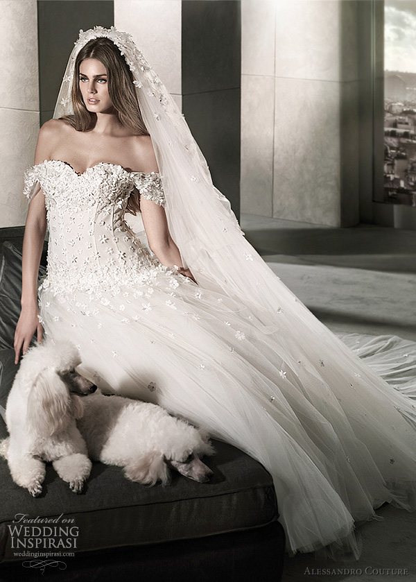 alessandro couture 2012 demetra wedding dress