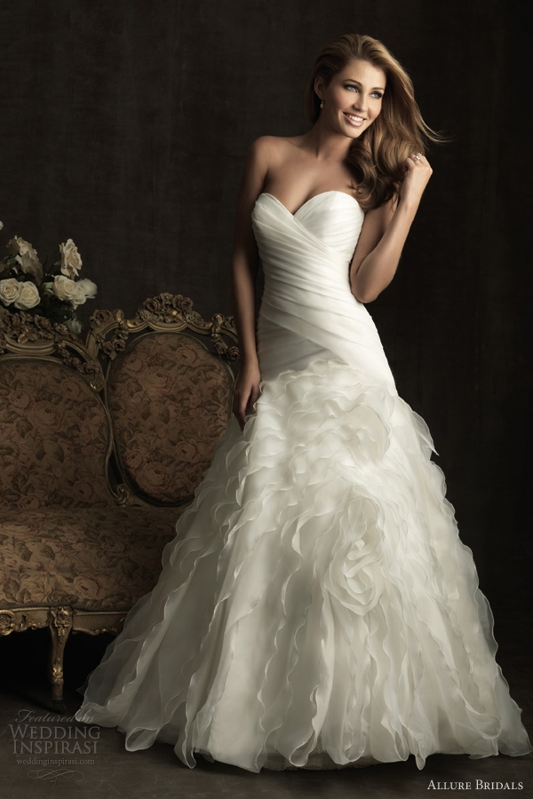 allure bridals wedding dress 2012