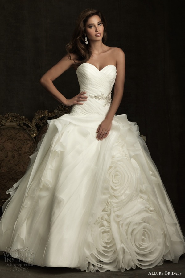 allure bridals wedding dress spring 2012