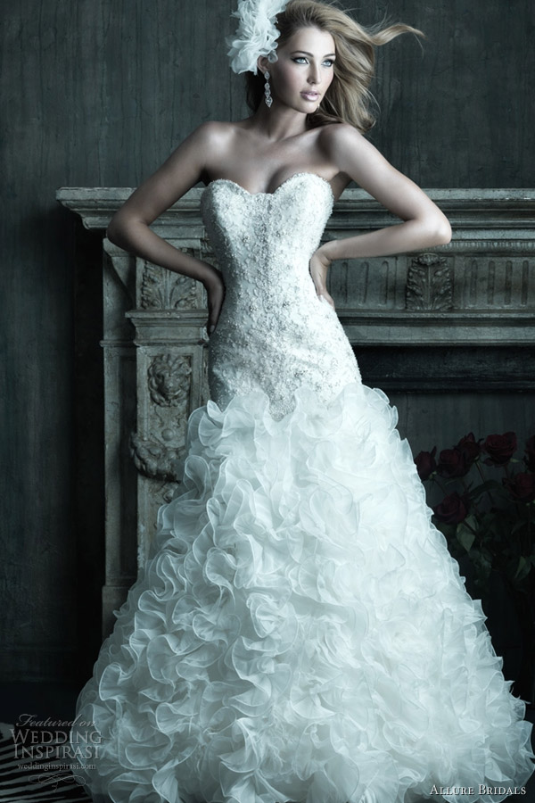 allure couture 2012 wedding dresses - c203