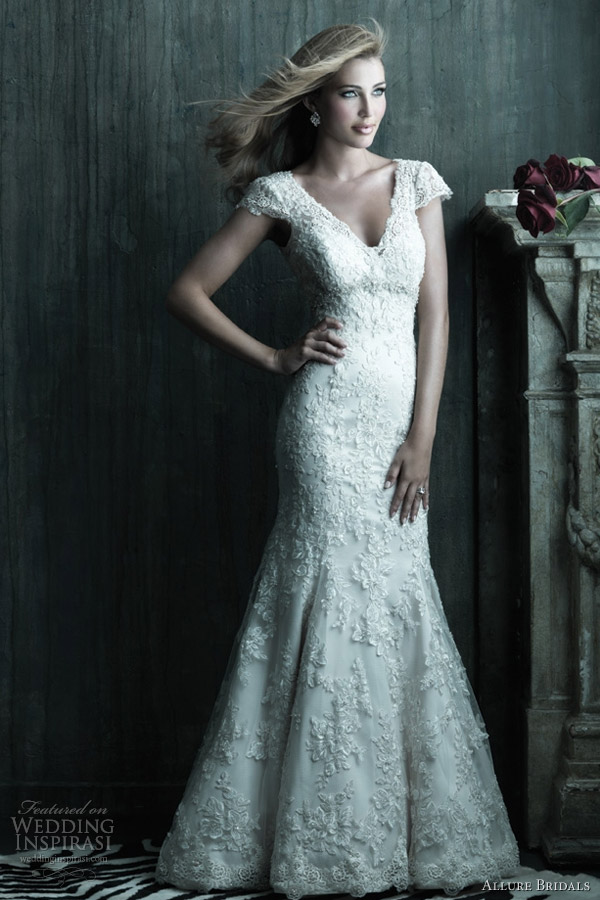 allure couture wedding dress 2012 c207