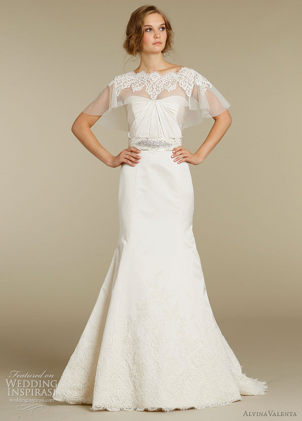 alvina valenta wedding gowns 2012 - style 9206