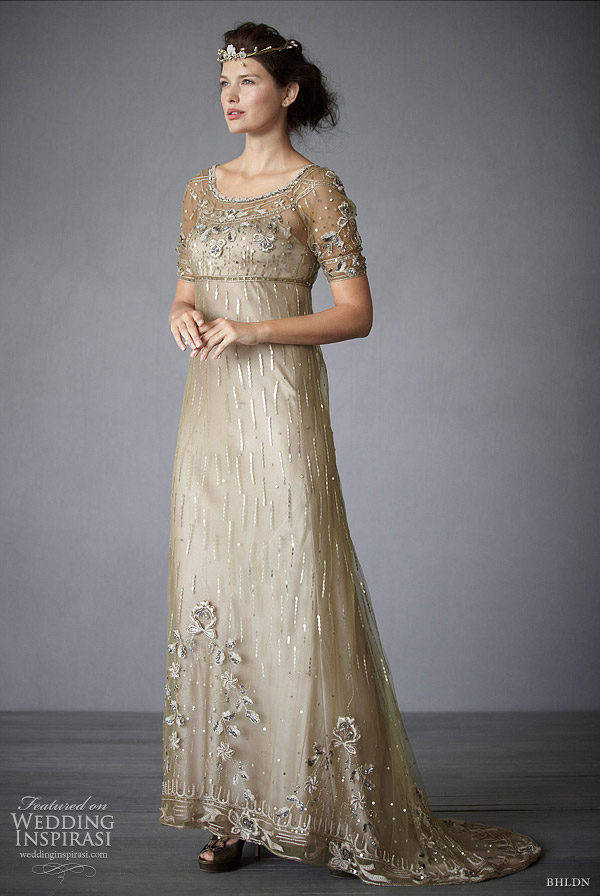 bhldn fairy song wedding gown