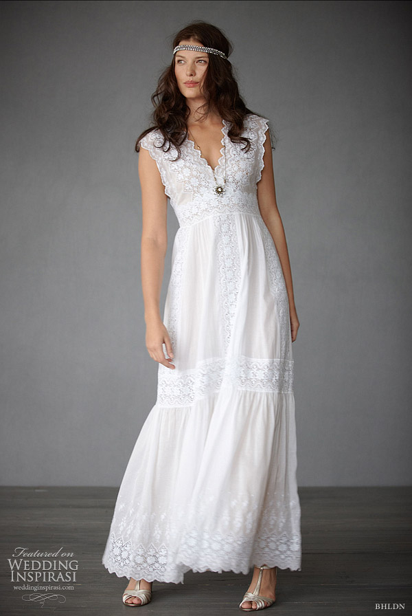 bhldn lacy lanes wedding dress