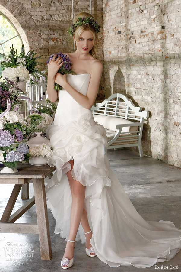 Emé di Emé Wedding Dresses 2012 — Provençal Atmosphere Bridal ...