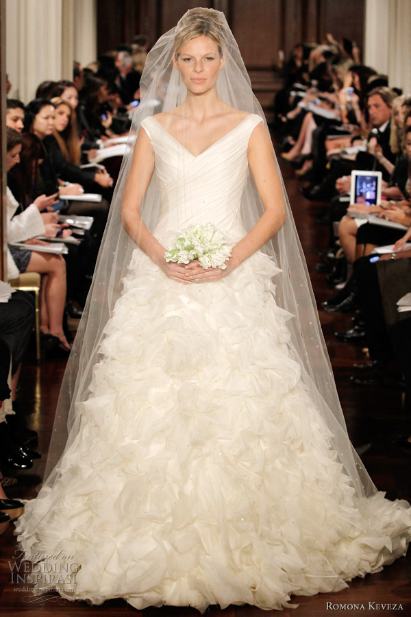 romona keveza fall 2012 2013- wedding dress style RK298