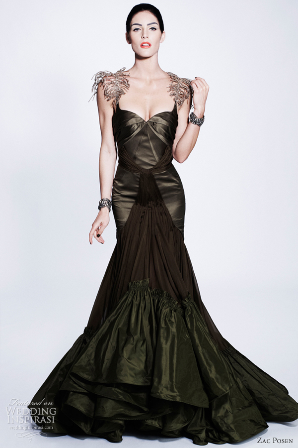 zac posen dress pre fall 2012