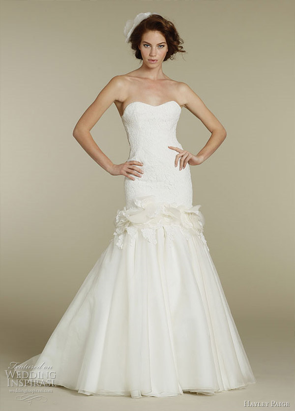 bella wedding dress 2012 by Hayley Paige