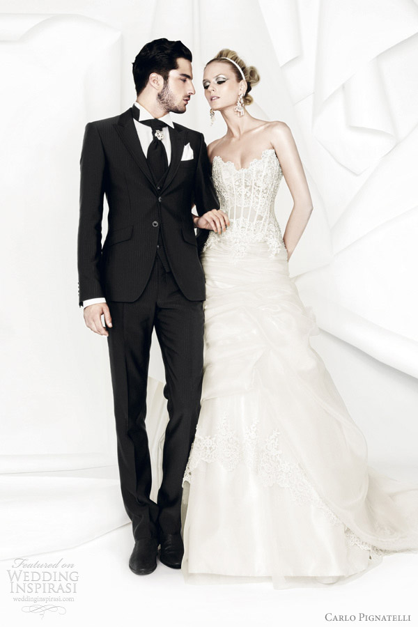 carlo pignatelli 2012 wedding dresses