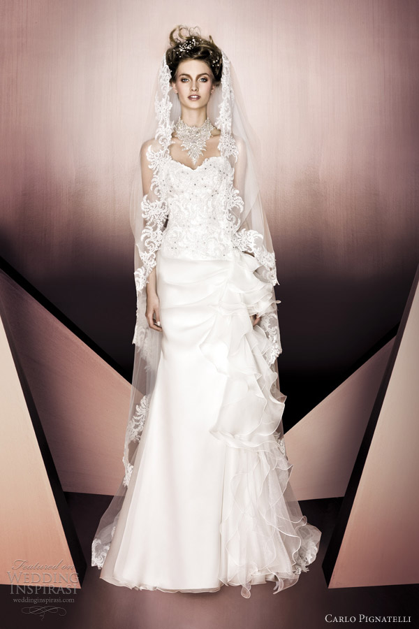 carlo pignatelli 2012 wedding gowns