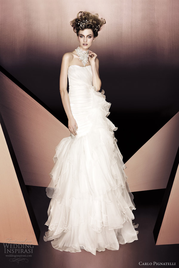 carlo pignatelli wedding dress 2012