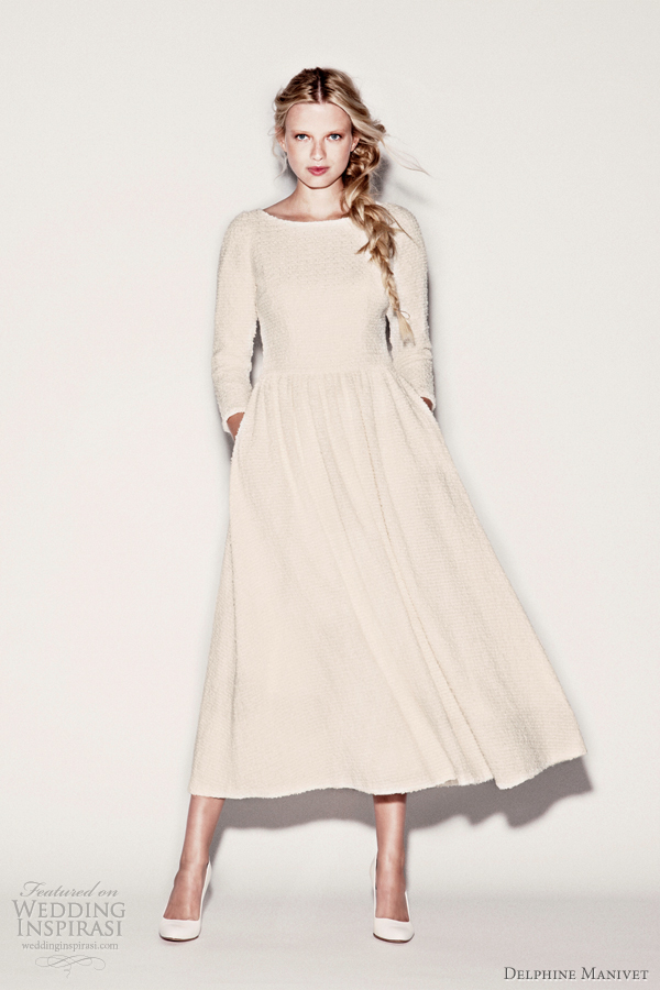 delphine manivet short wedding dress 2012 collection
