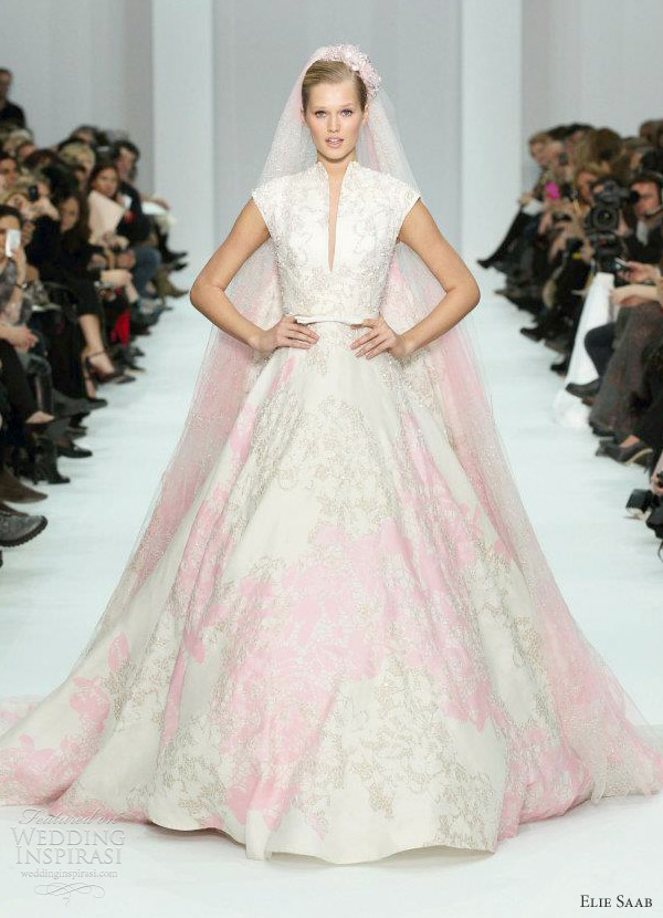 elie saab wedding dresses 2012