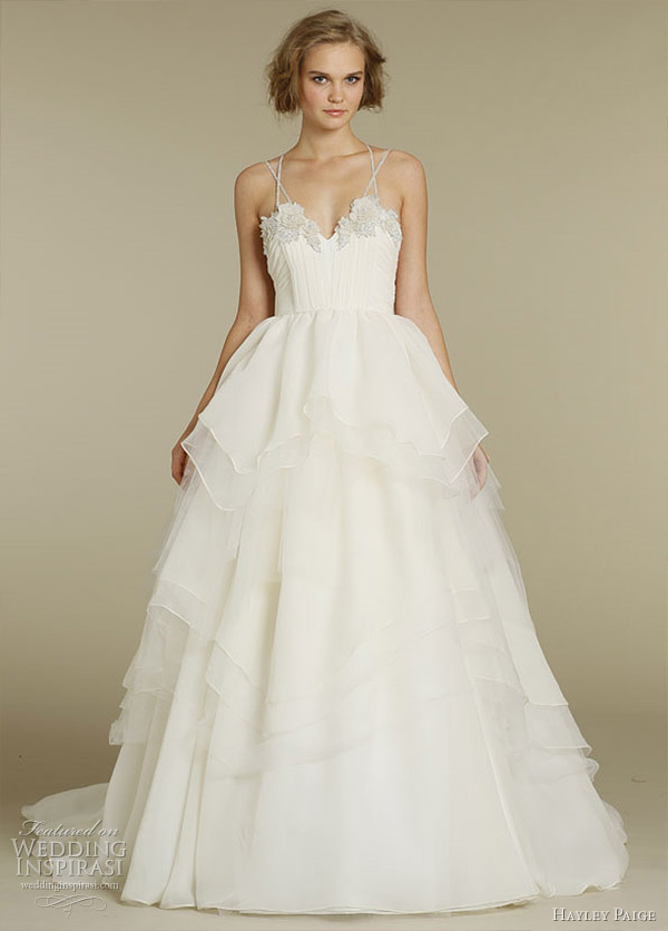 hayley paige wedding dress hattie