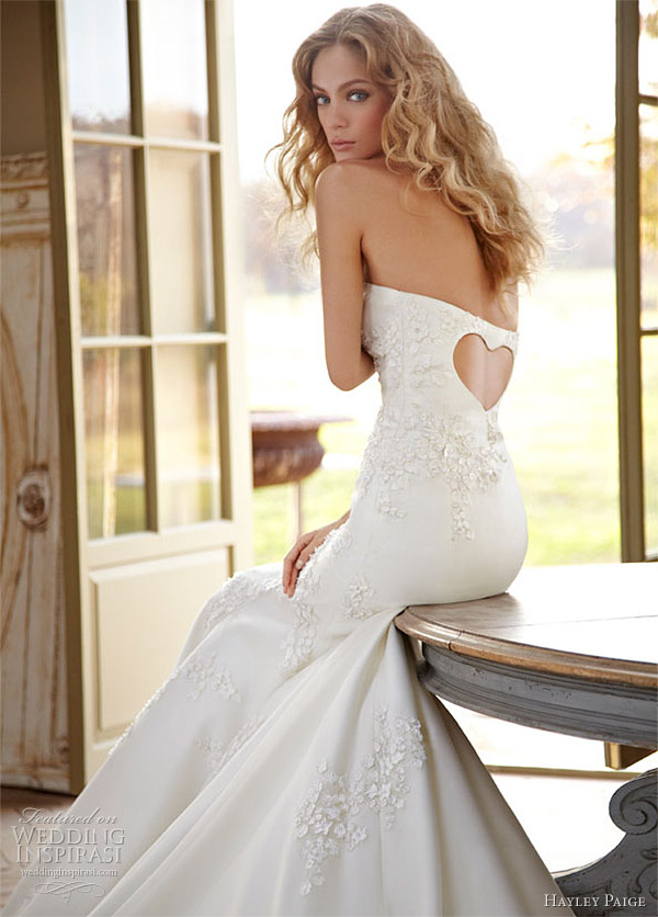 hayley paige wedding dress spring 2012 -- Gracie