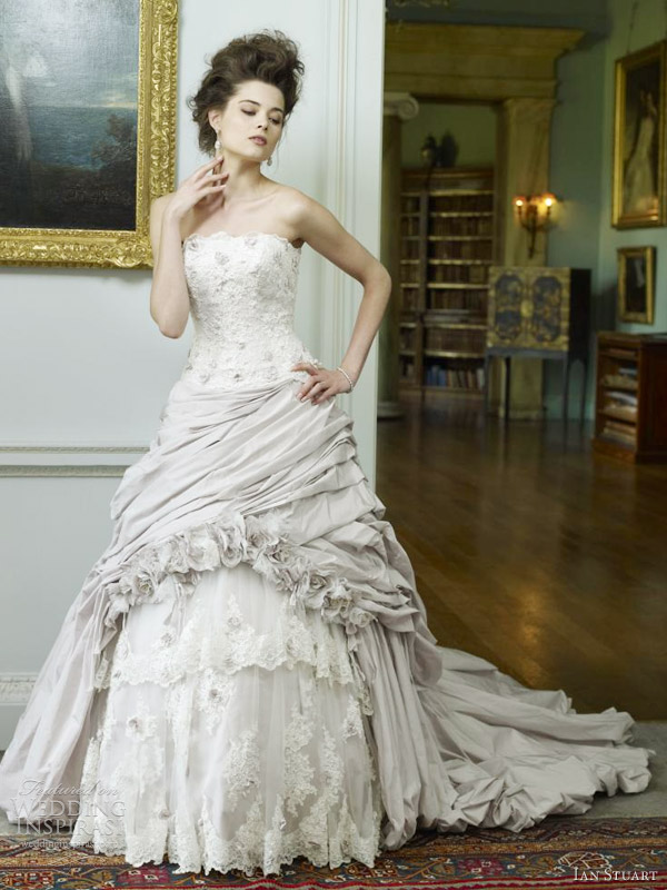 ian stuart 2012 wisteria wedding dress